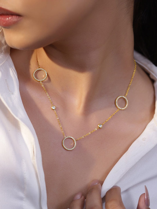 Loopy Dreams Gold Plated Chain Necklace Necklace & Chains