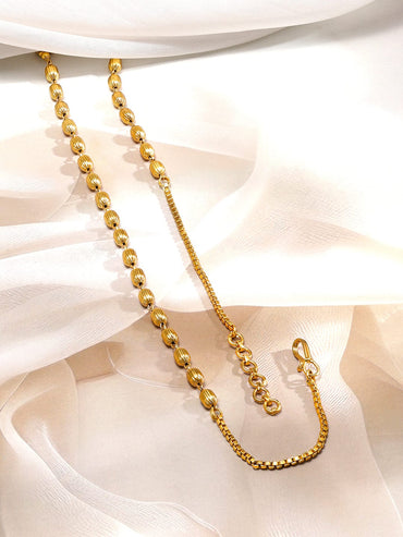 Luminous Matar Mala Necklace Chain Necklace & Chains