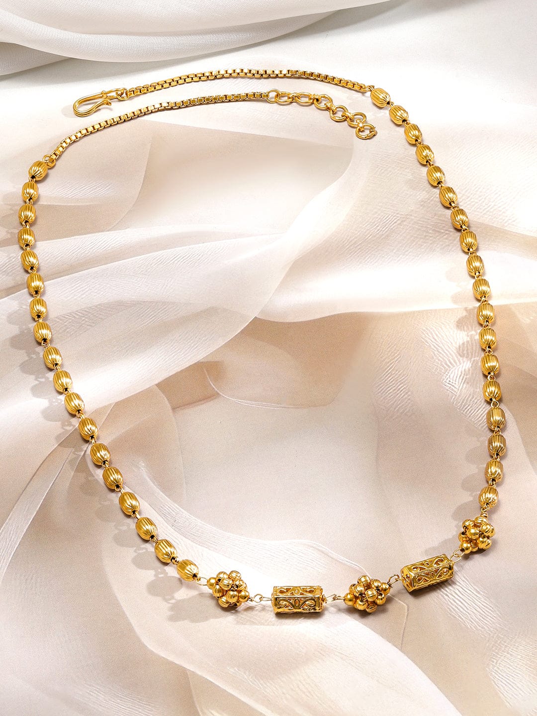 Luminous Matar Mala Necklace Chain Necklace & Chains