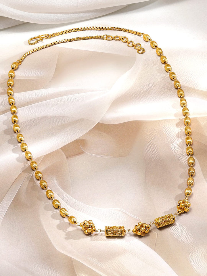 Luminous Matar Mala Necklace Chain Necklace & Chains