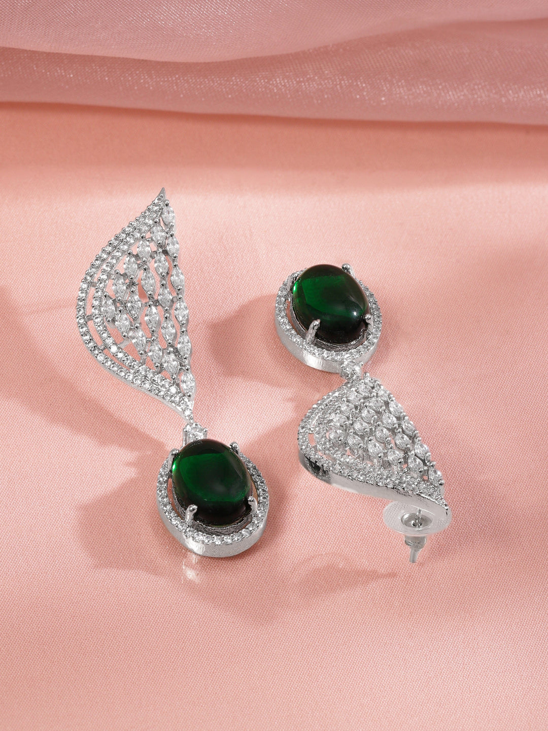 Luxe Emerald Drop Edit Earrings Earrings