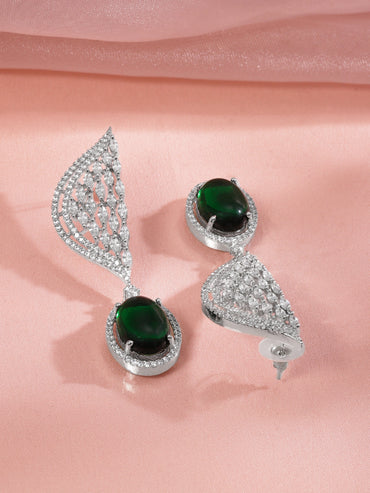 Luxe Emerald Drop Edit Earrings Earrings