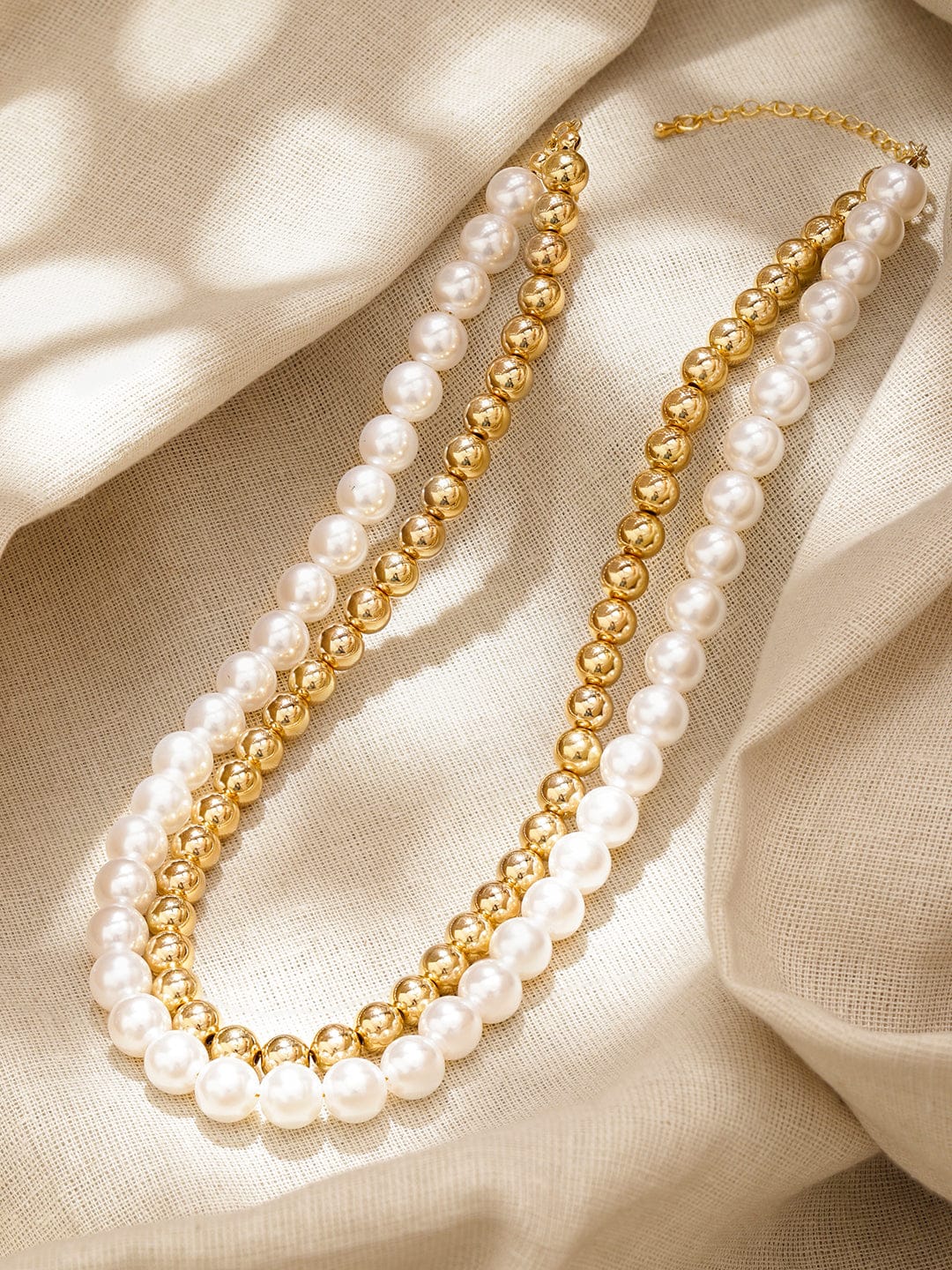 Luxe Pearl Beads Necklace Necklace & Chains