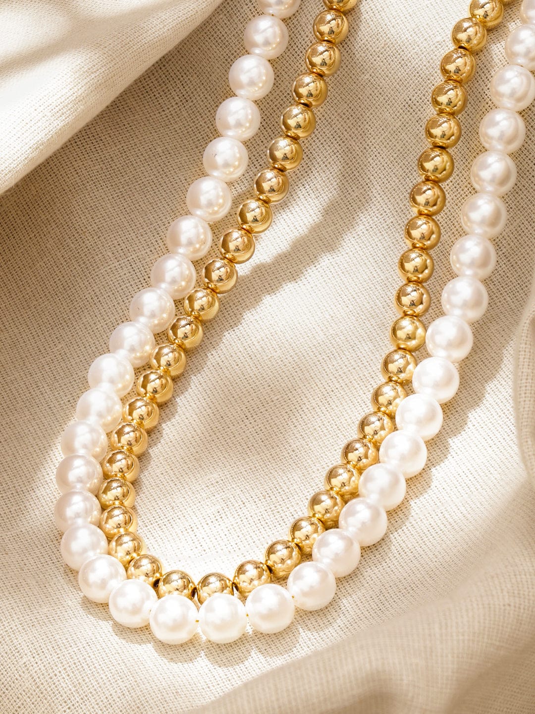 Luxe Pearl Beads Necklace Necklace & Chains