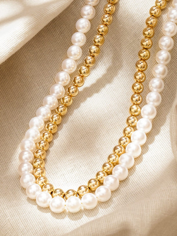 Luxe Pearl Beads Necklace Necklace & Chains