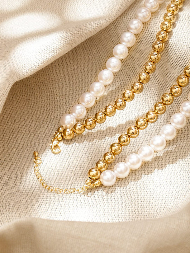 Luxe Pearl Beads Necklace Necklace & Chains