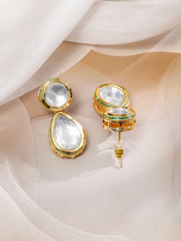 Luxe Polki Kundan Necklace Set Jewellery Set