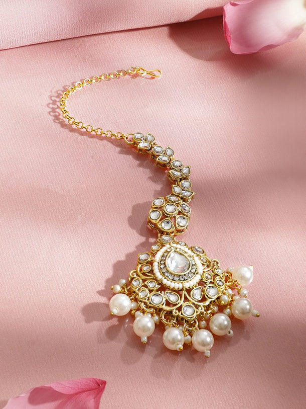 Luxe Tradition Kundan Necklace Set Jewellery Set