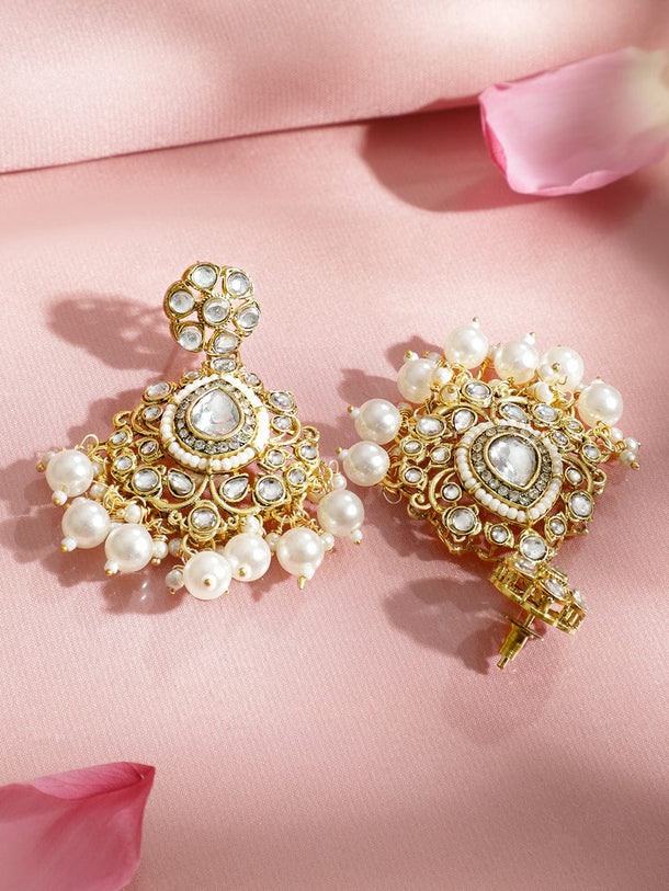 Luxe Tradition Kundan Necklace Set Jewellery Set