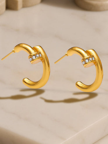 Minimal Chic Thing Hoops Earrings