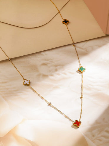 Modern Multicolour Necklace Chain Necklace & Chains