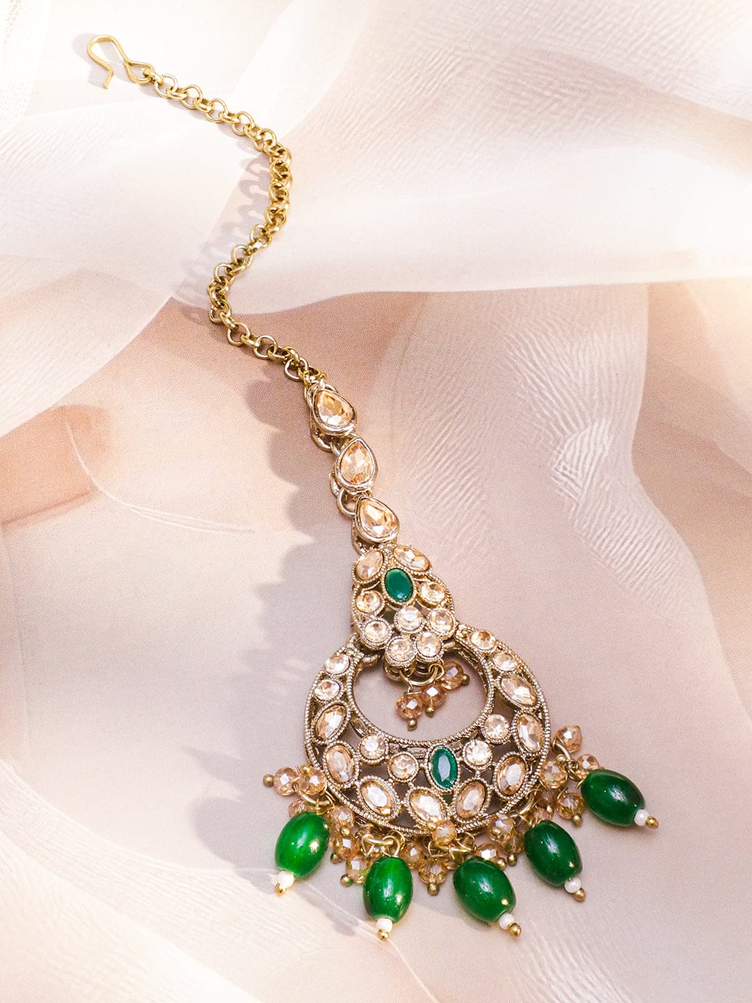 Mystic Greens Necklace Set Jewellery Set