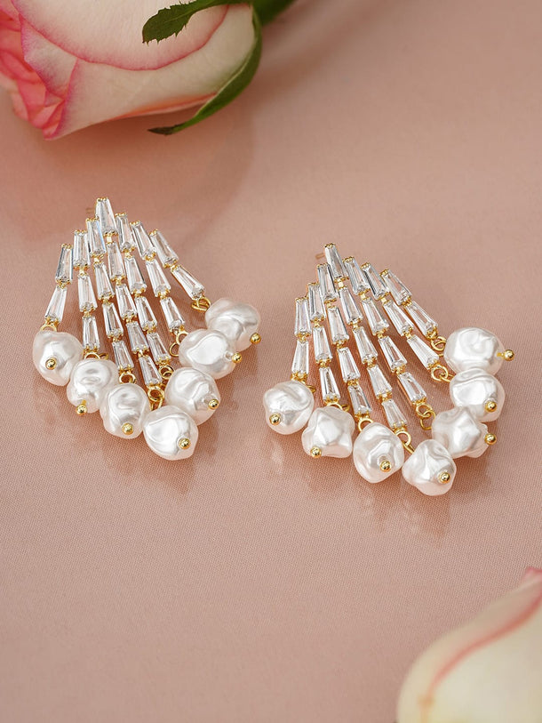 Party Perfect Multistrand Danglers Earrings