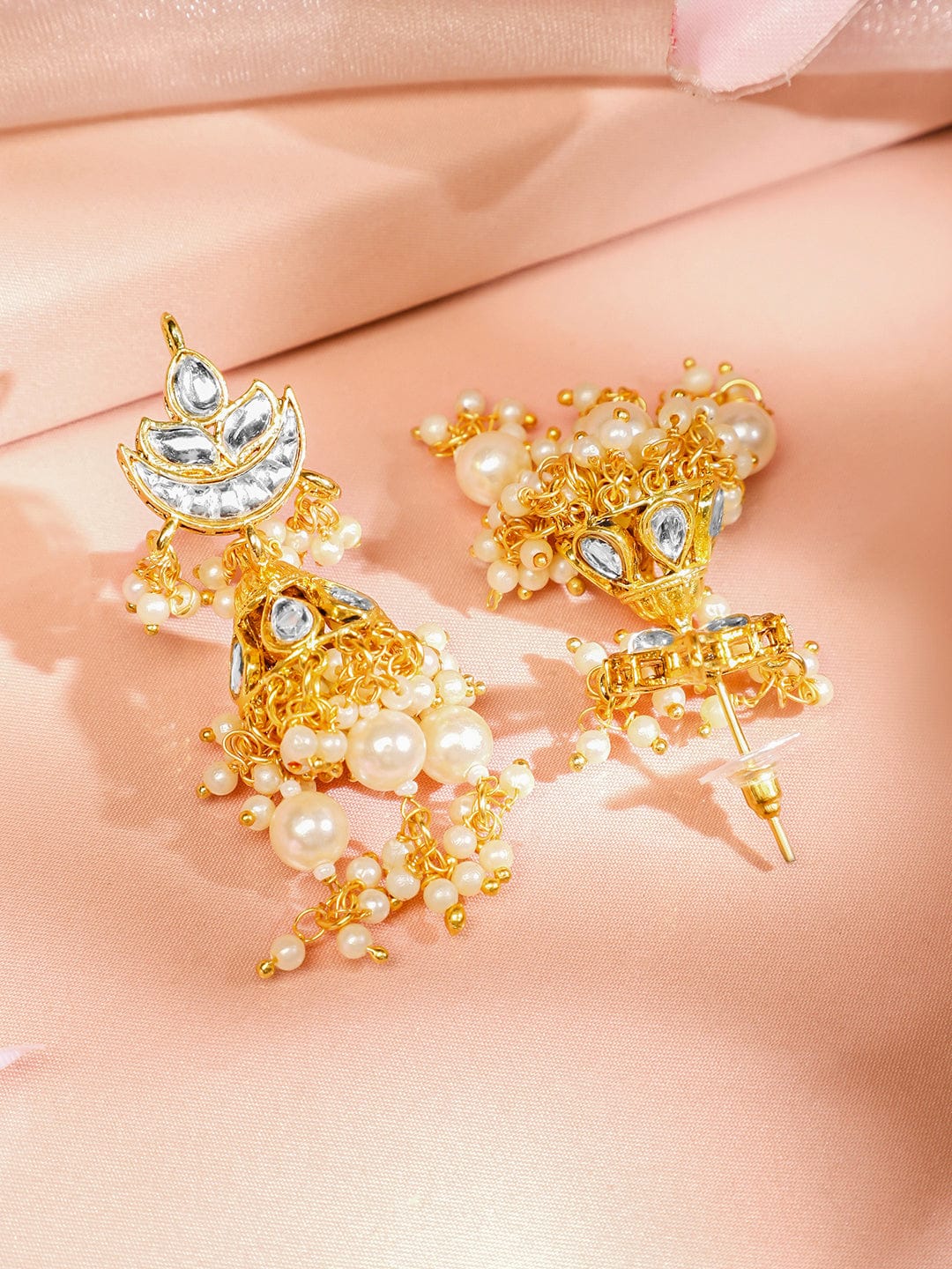 Pearls Fell in Love Kundan Necklace Set Jewellery Set