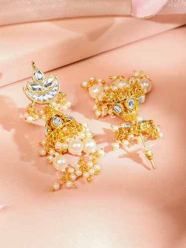 Pearls Fell in Love Kundan Necklace Set Jewellery Set