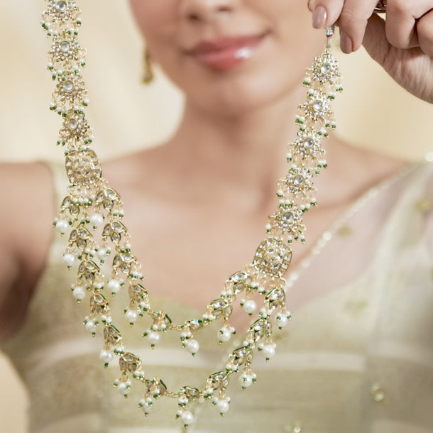 Imperial Glow Kundan Necklace Set