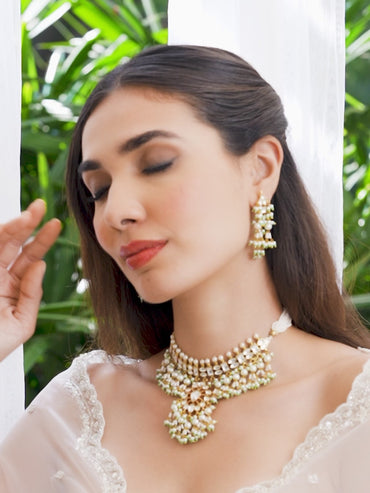 Timeless Royalty Kundan Necklace Set
