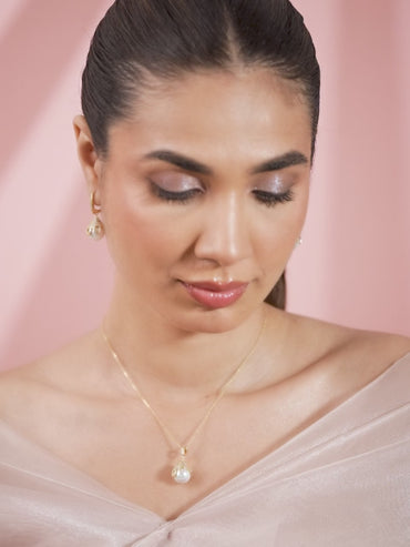 Modern Luxe Pearl Pendant Set
