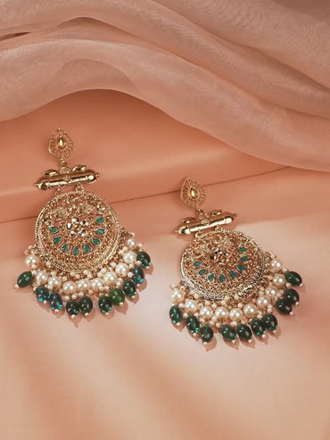 Danglers That Whisper Green Luxury