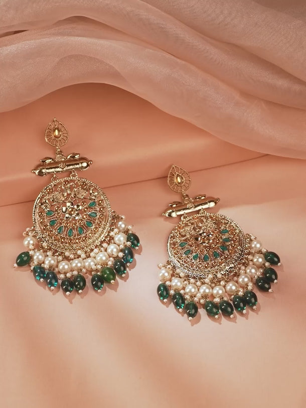 Danglers That Whisper Green Luxury