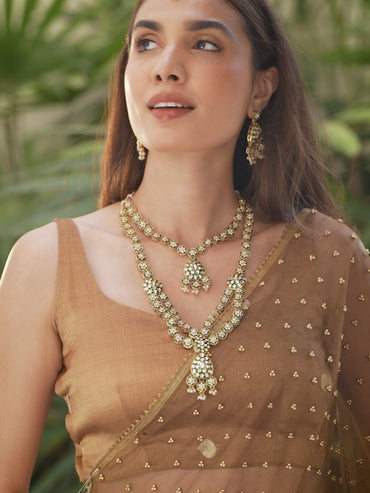 Royal Sketch of Kundan Necklace Set