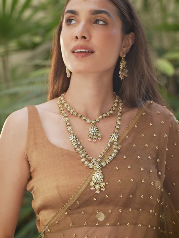 Royal Sketch of Kundan Necklace Set