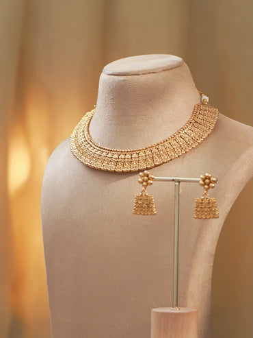 Golden Harmony Necklace Set