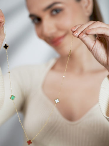 Modern Multicolour Necklace Chain