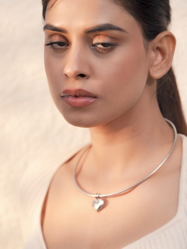 Precious Heart Charm Necklace