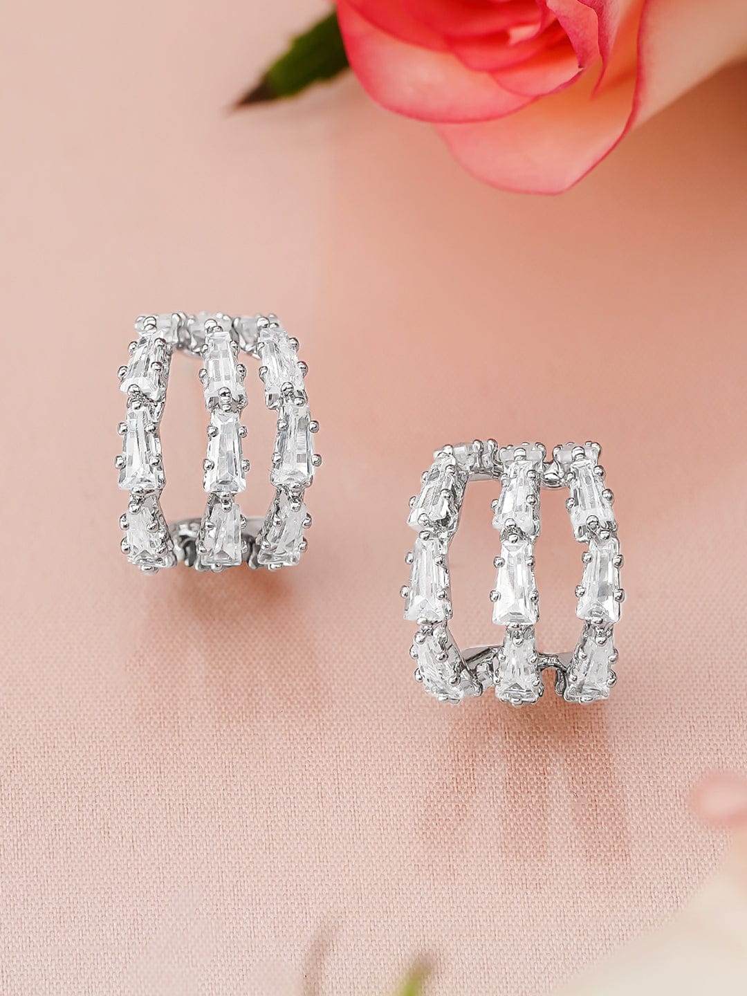 Pristine Edge Hoop Earrings Earrings