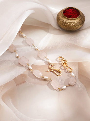 Radiant Beaded with Pearls Necklace Necklace & Chains