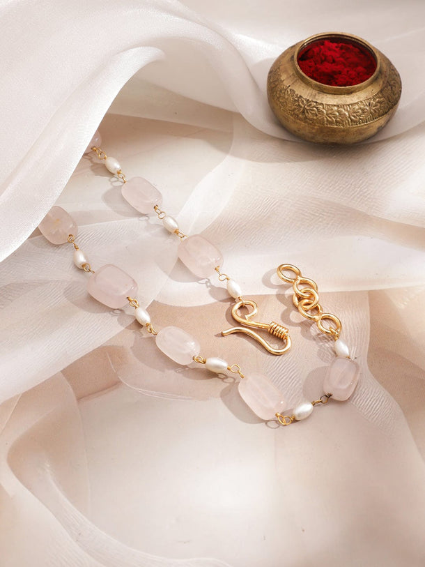 Radiant Beaded with Pearls Necklace Necklace & Chains