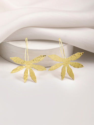 Golden Garden Drop Earrings