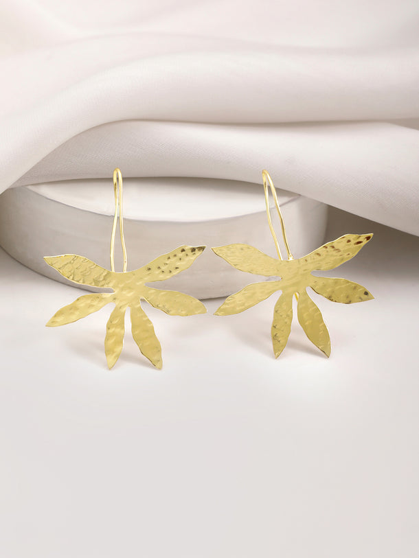 Golden Garden Drop Earrings