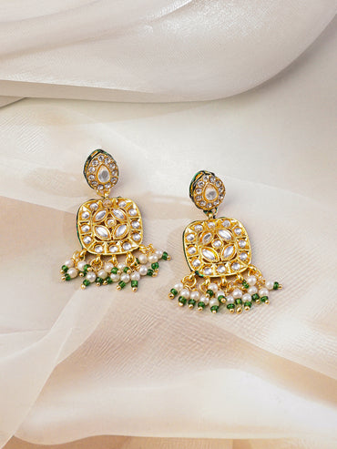 Imperial Glow Kundan Necklace Set