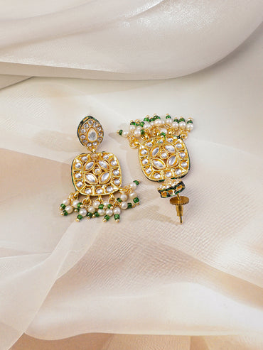 Imperial Glow Kundan Necklace Set