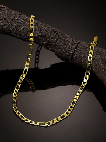 Roadster 18K Gold-Plated Polished Link Chain Necklace for Men Chain & Necklace