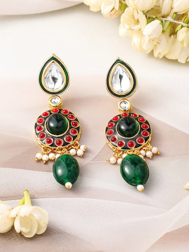 Royal Bloom Kundan Choker Set Jewellery Set