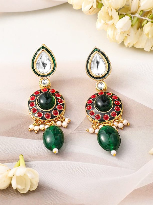 Royal Bloom Kundan Choker Set Jewellery Set