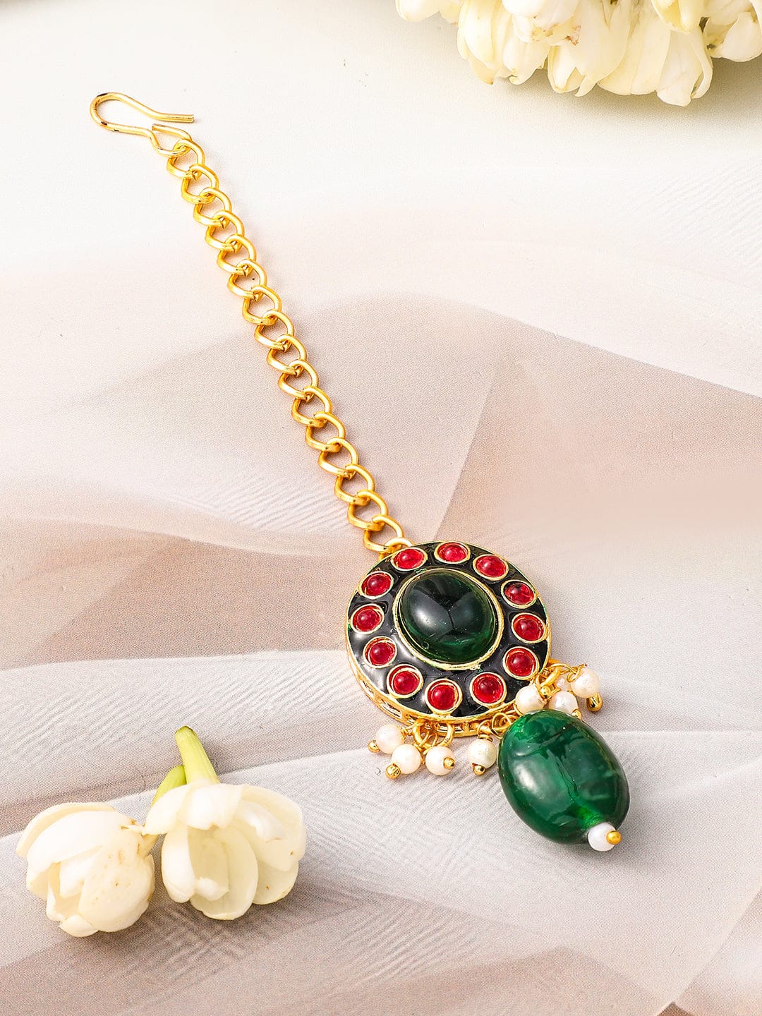 Royal Bloom Kundan Choker Set Jewellery Set