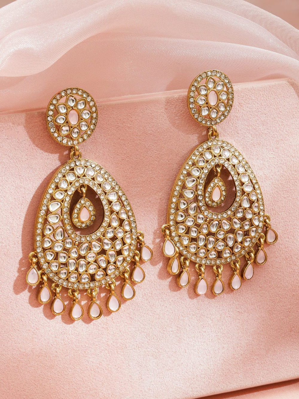 Royal Blush Dangler Earrings Earrings