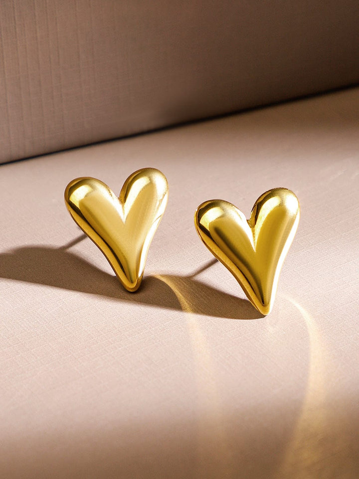 Rubans 18K Gold-Plated Stainless Steel Tarnish-Free Waterproof Sea-Inspired Charm Necklace Jewellery Set