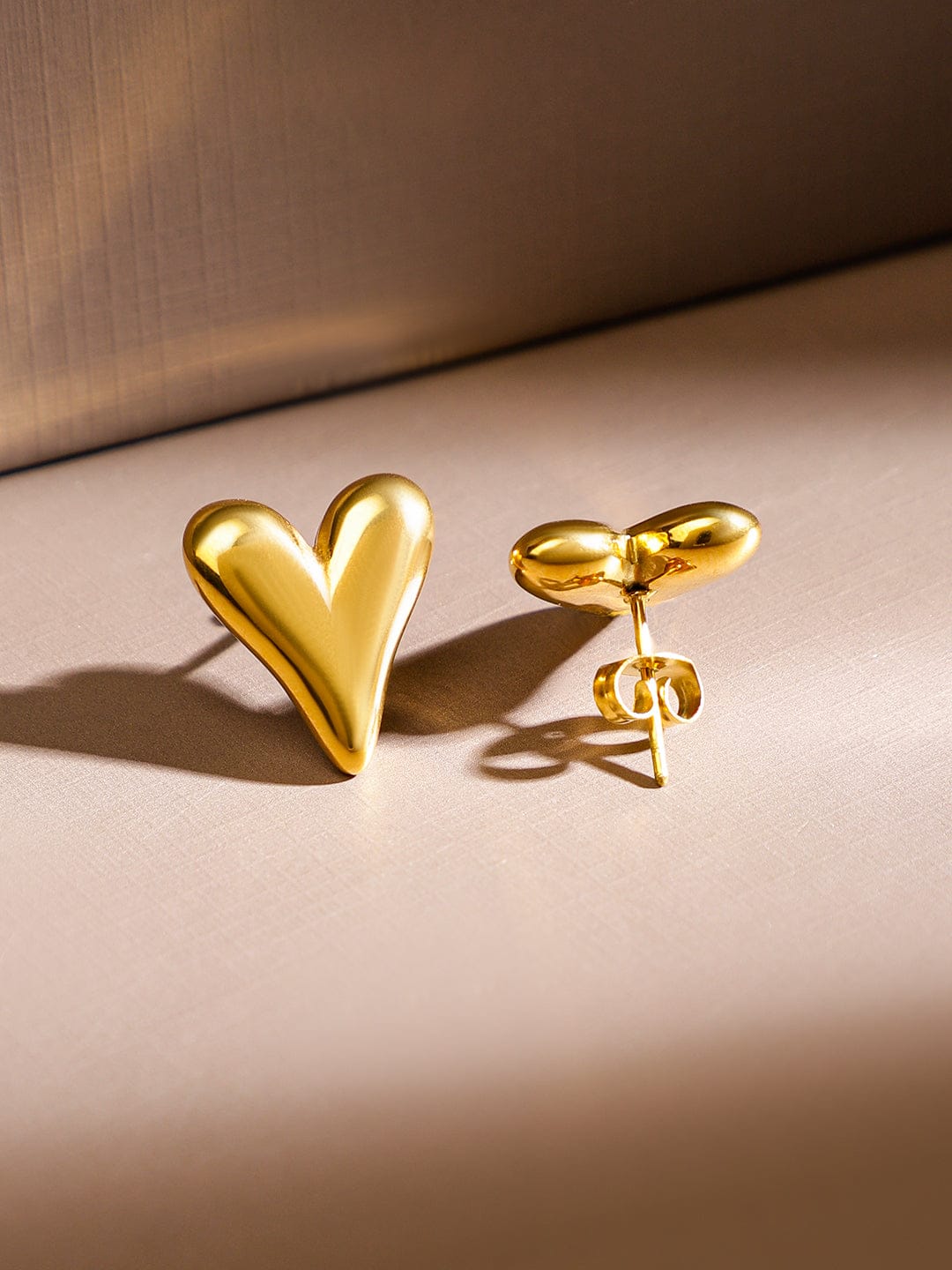 Rubans 18K Gold-Plated Stainless Steel Tarnish-Free Waterproof Sea-Inspired Charm Necklace Jewellery Set