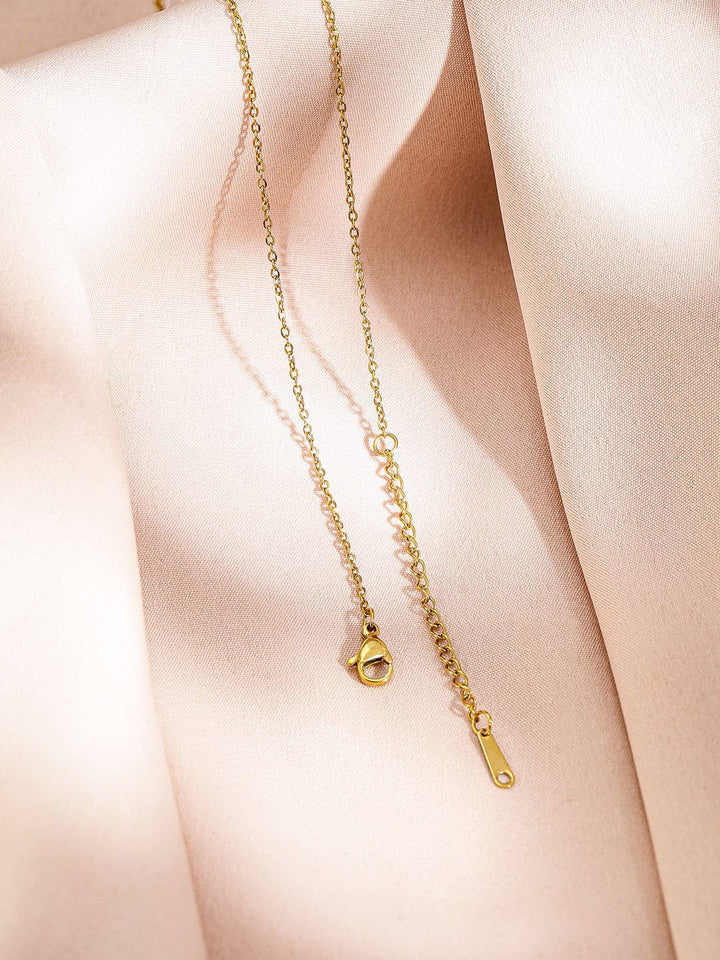 Rubans 18KT Gold-Plated Crystal-Studded Jewellery Set Jewellery Set