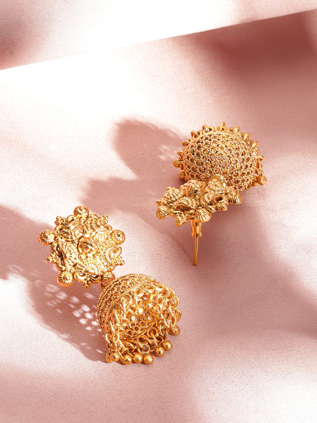 Rubans 22k Gold-Plated Artificial Beads Beaded Royalty Exquisite Neckl