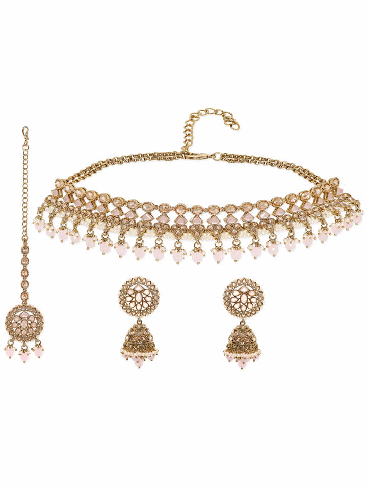 Rubans 22K Gold Plated Jewellery Set Jewellery Sets