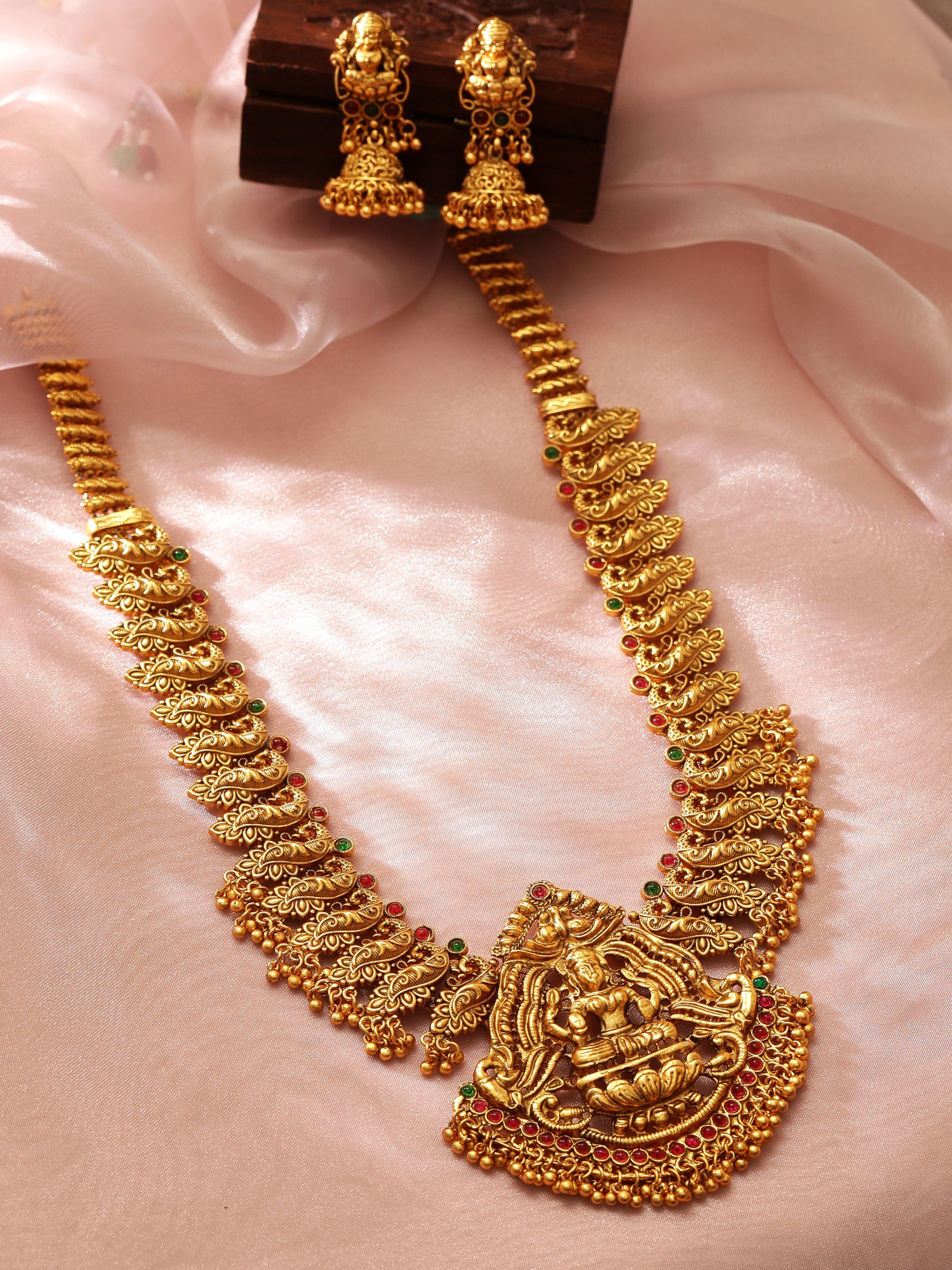 Lakshmi necklace deals gold with price