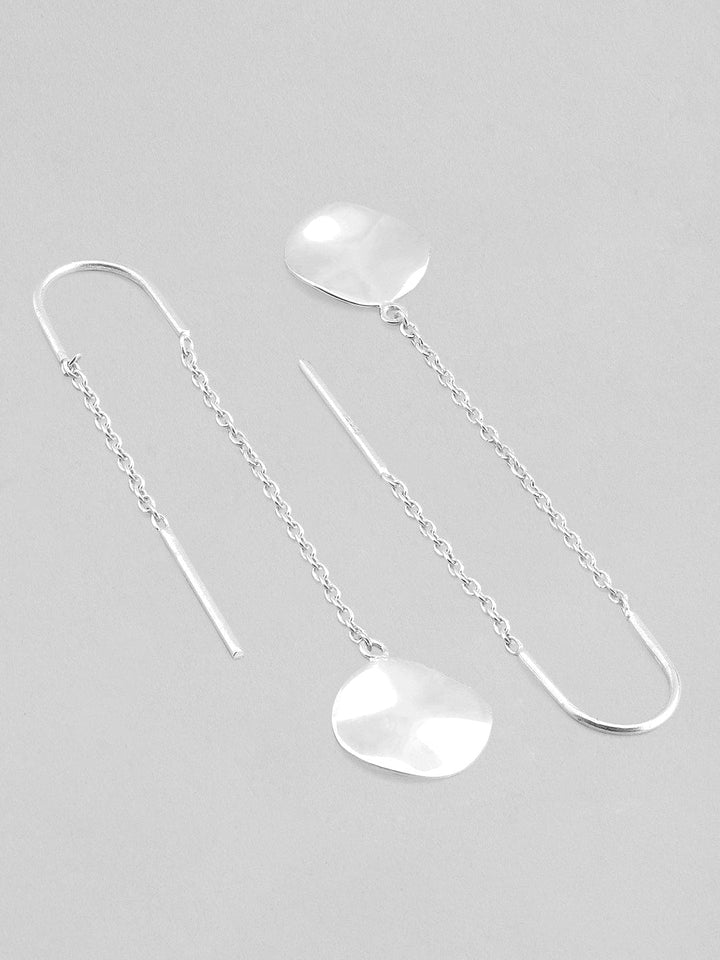 Rubans 925 Silver Classic Dangling Drop Earrings Earrings