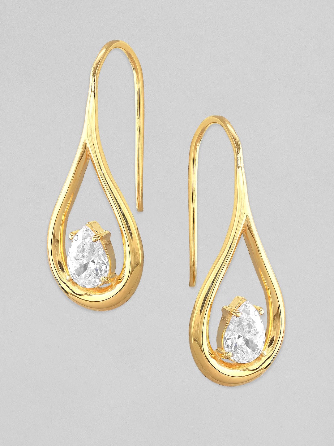 Elements Amoeba Diamond Earrings  Irasva
