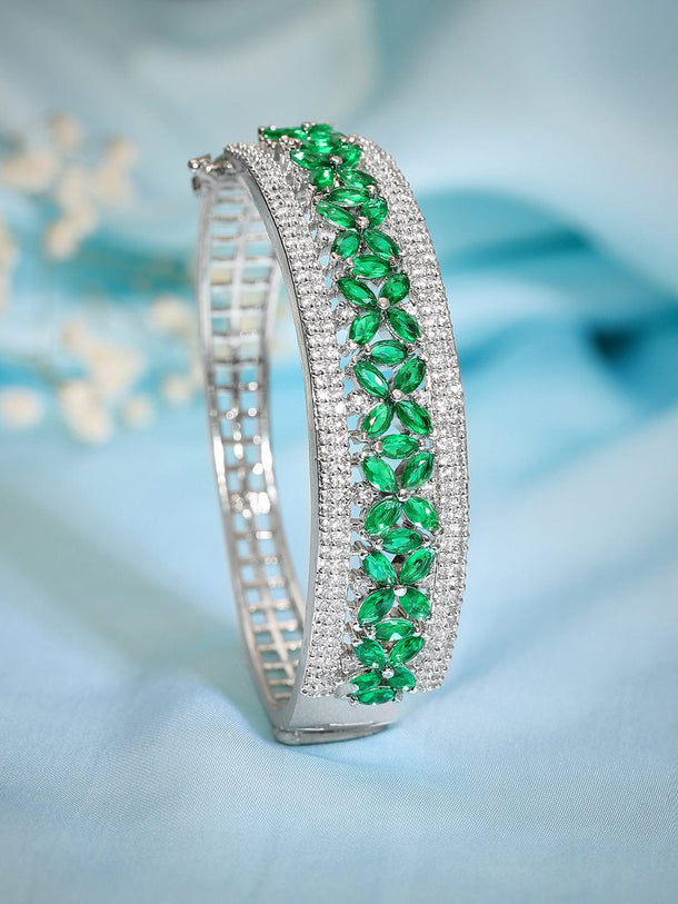 Rubans AD Green Rail Bracelet Bangles & Bracelets
